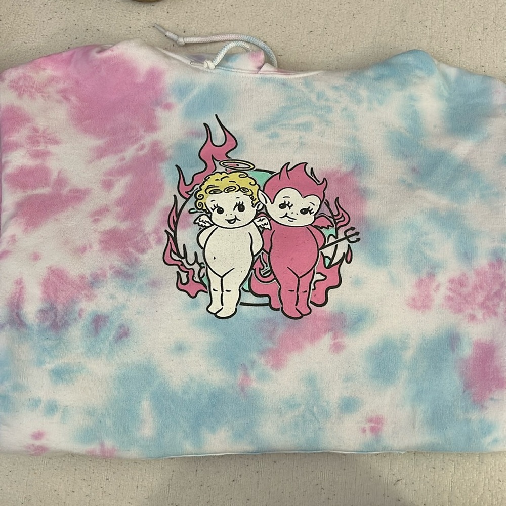 Zumiez ALAB tie-dye sweatshirt with hood